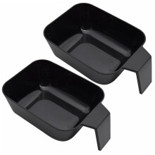 Hair Dye Mixing Bowl with Handle, Jumbo Capacity, Easy Clean, 2pcs for Salon and Home Use