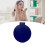 Folding Circular Cosmetic Mirror Plastic Portable1pc 5