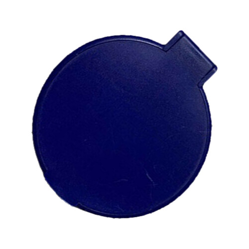 Folding Circular Cosmetic Mirror Plastic Portable1pc 2