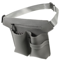 Hairdressing Scissor Belt Leather Salon Tool Pouch with Organized Storage and Lightweight Waist Fit