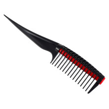 Hair Dye Comb with Long Handle Rounded Teeth for Precise Coloring and Easy Cleaning Salon Tool