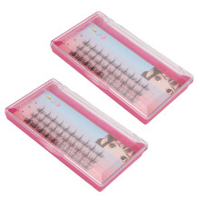 Mixed 11-13mm Soft Blossom DIY Curled Cluster Eyelash Extensions (2 Boxes)