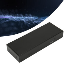 DVI-Splitter 1 auf 2 Ausgänge 4K-Unterstützung Aluminiumlegierung EU-Stecker