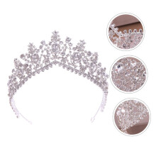 Elegant Baroque Bridal Crown Crystal Wedding Hair Accessory for Bride and Bridesmaids