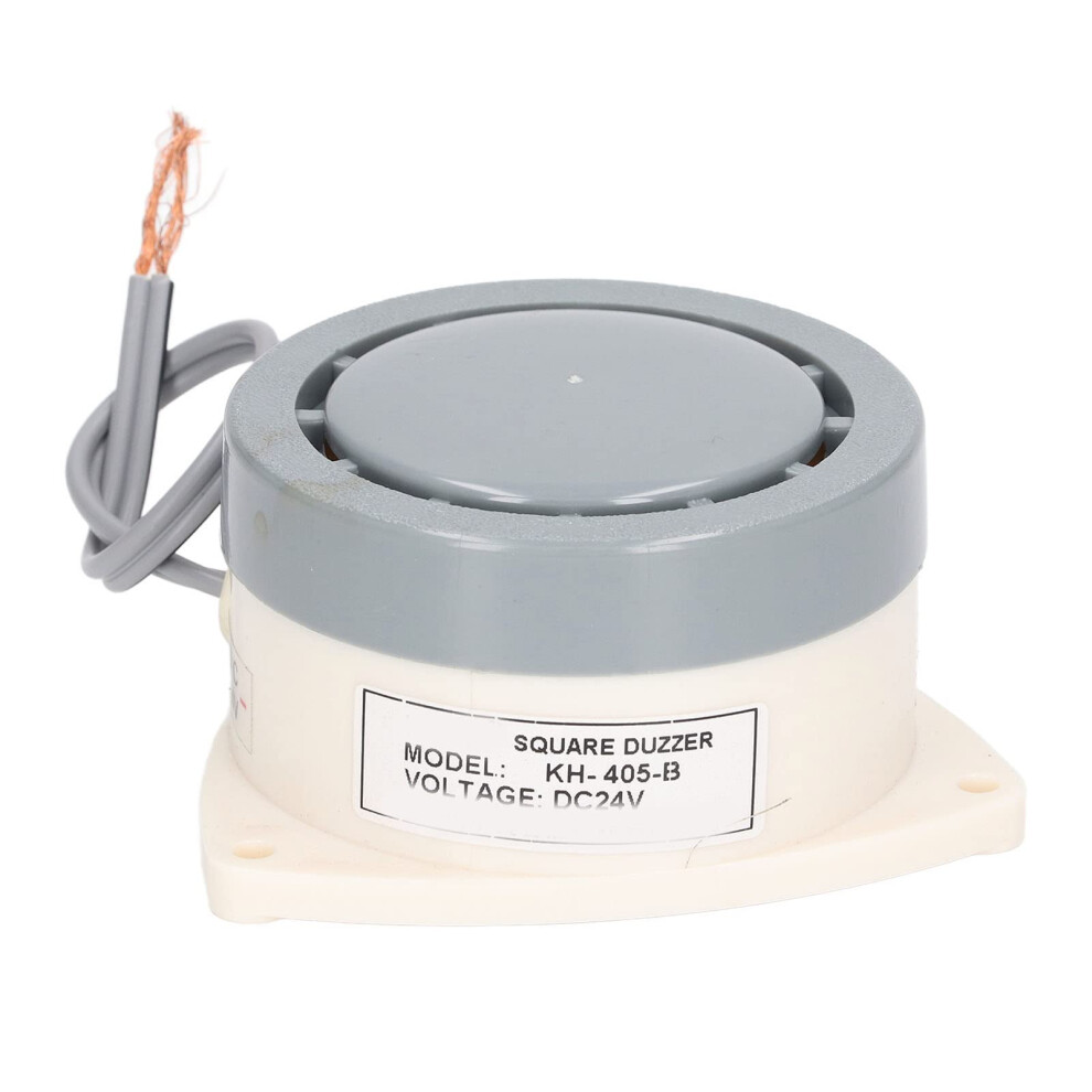24V Dc Buzzer, 60Db Continuous Tone Alarm Sounder, Flameretardant Round Beeper (Dc24v) 9771547522126