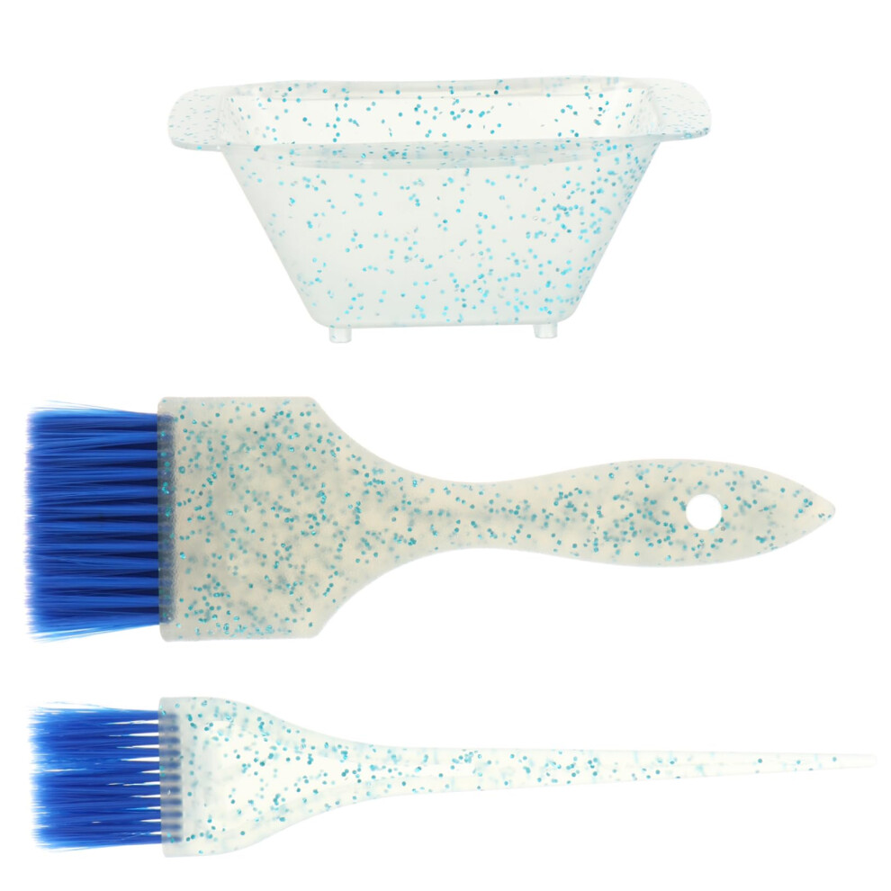 Hair Dye Bowl Set with Soft Bristle Brush, Professional Hair Coloring Kit for Salon Use