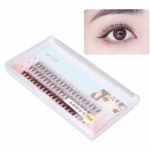 4 Box C Curl 11mm Lash Clusters – Lightweight Individual Extensions