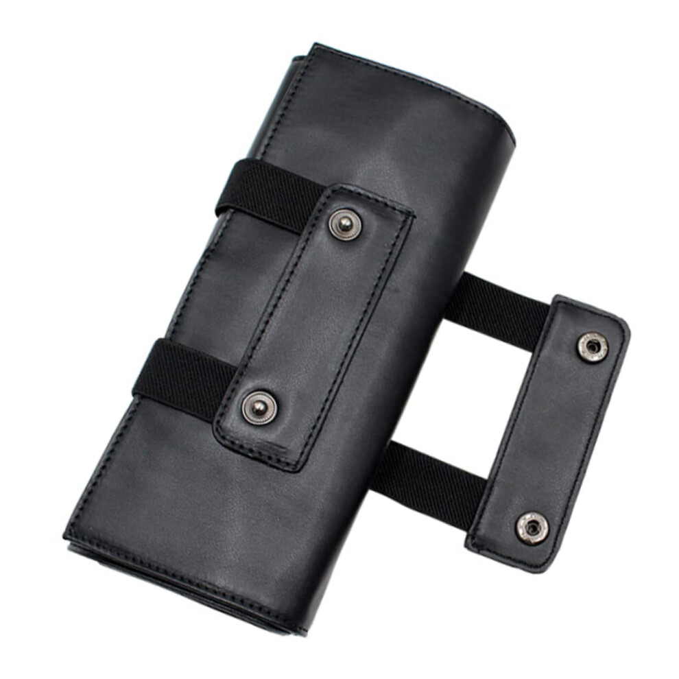 Hair Stylist Scissor Holder Barber Tool Case with Secure Storage and Compact Travel Design