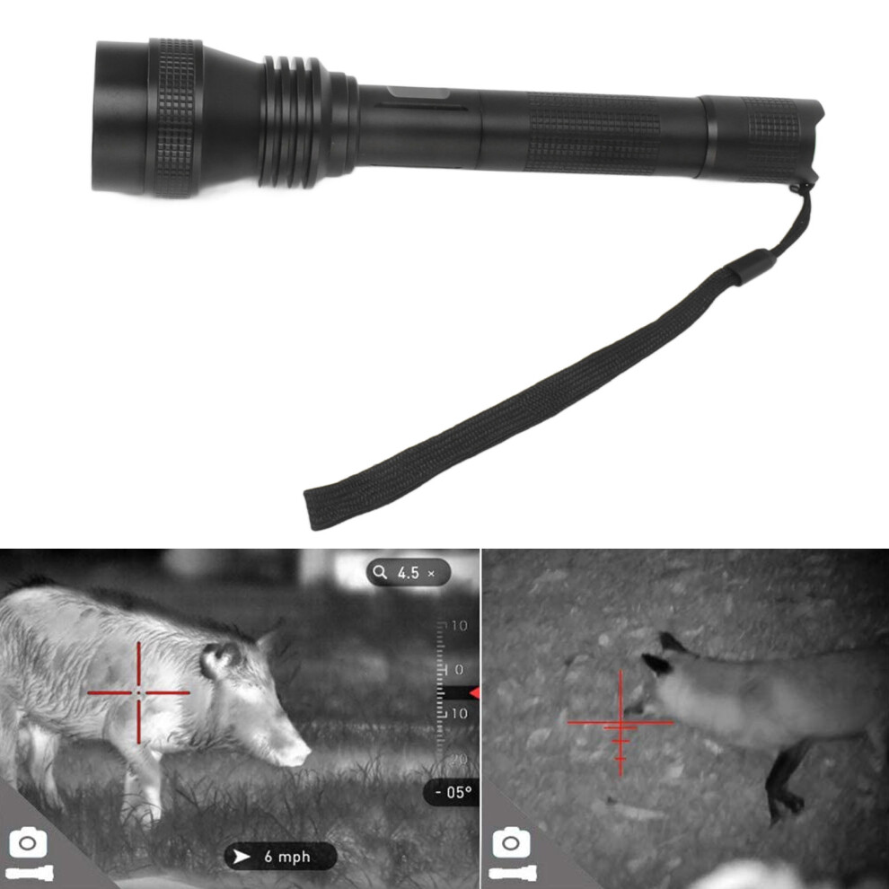 Zoomable Ir Flashlight 850Nm Waterproof For Night Vision Goggles, Cameras 5021389885243