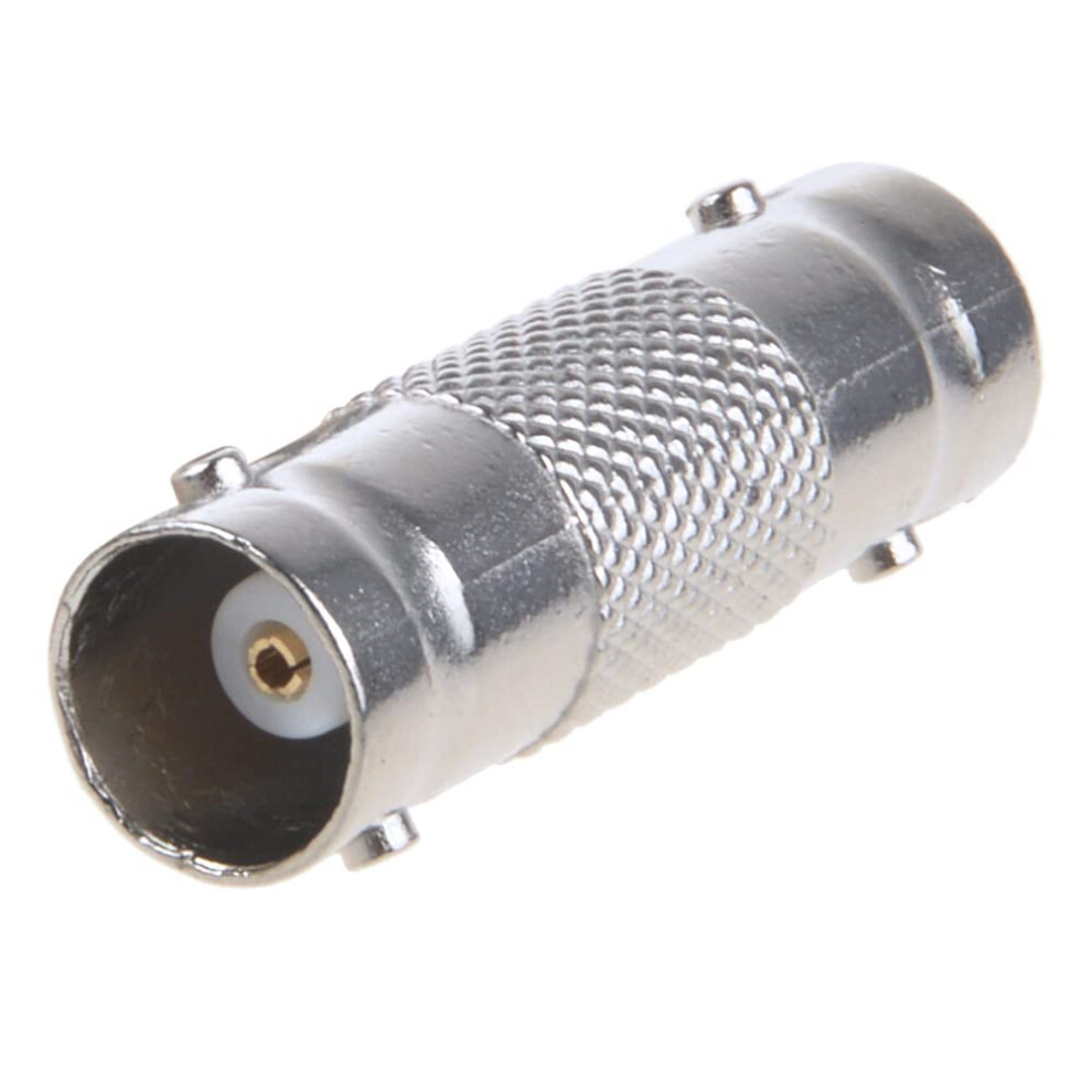 Bnc Female To Female Adapter Coupler, Inline Coaxial Barrel Connector For Cctv Rg59 Rg60 9092120145014