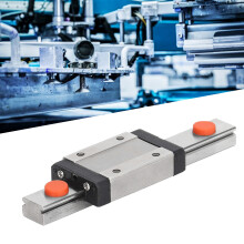 Rails de guidage linéaire en acier de 100 mm durables avec plateau auto-centreur micro AU