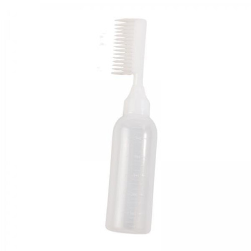 Hair Dye Applicator Bottle with Comb – Mess Color Application and Precise Root Coverage, 3 Pack