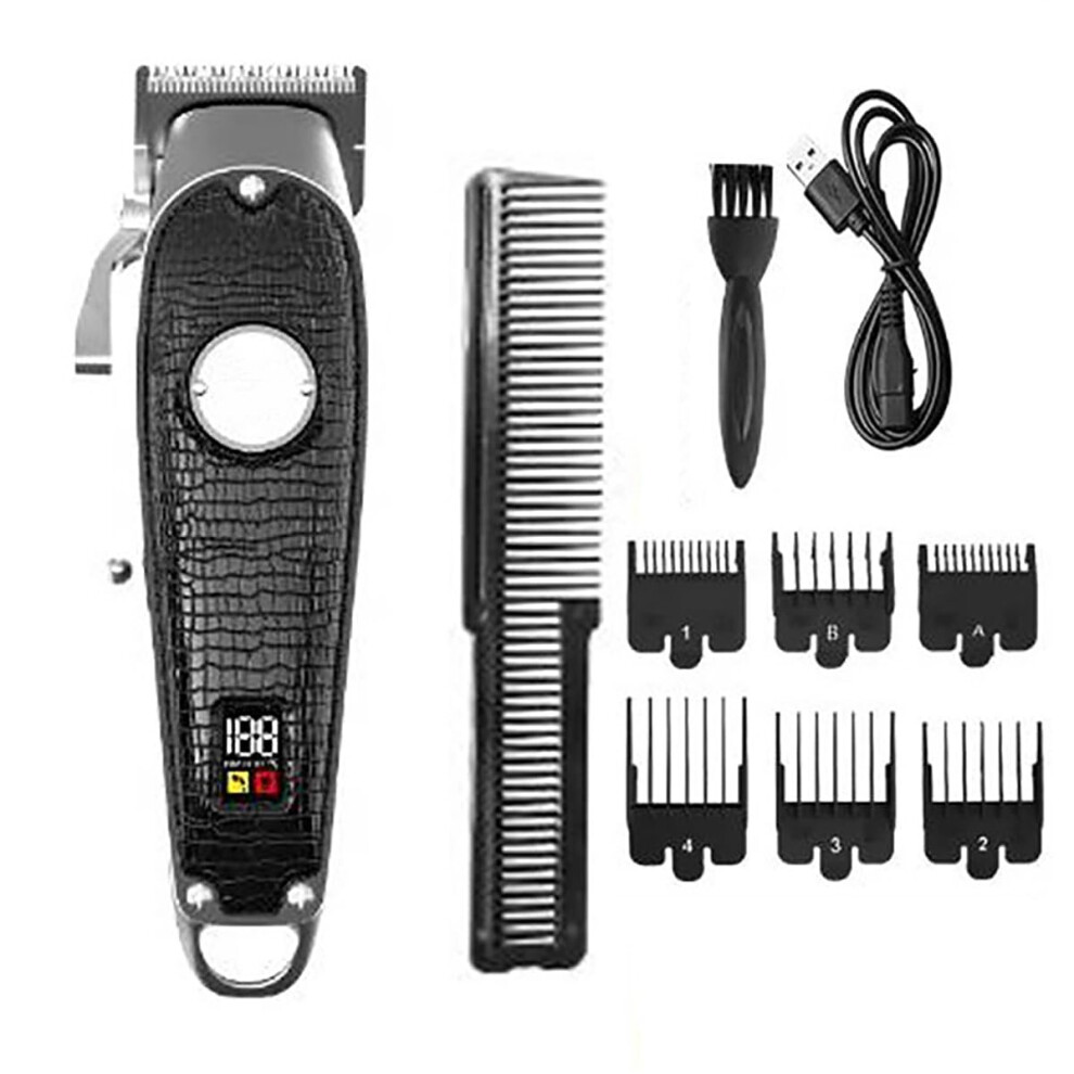 Professional Hair Clippers for Men with Precision Stainless Blades, Cordless Rechargeable Design