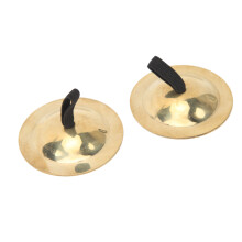 2 pièces de cymbales pour doigts en laiton 5,5 cm, facile à saisir pour la danse et la fête