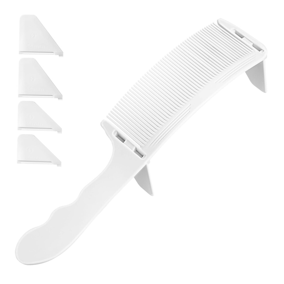 Professional Men's Fade Comb Curved SShape Barber Hair Cutting Comb with Ergonomic Design