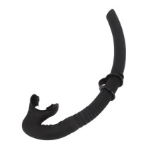 Faltbarer Silikon-Dive-Respirator für Schnorcheln & Freitauchen, Schwarz