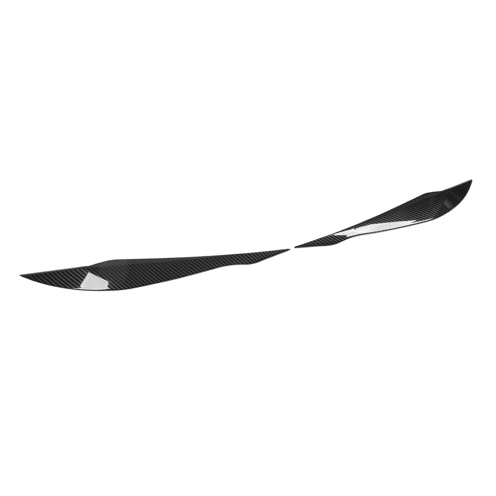 Headlight Eyebrow Abs Replacement For 3 Series F30 F31 2012-2018 Carbon Fiber Style 3421389885885