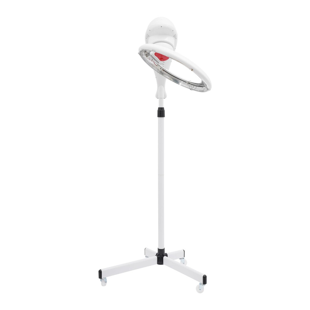 Professional Hood Hair Dryer with Infrared Heating, Adjustable Height, Timer for Salon Styling