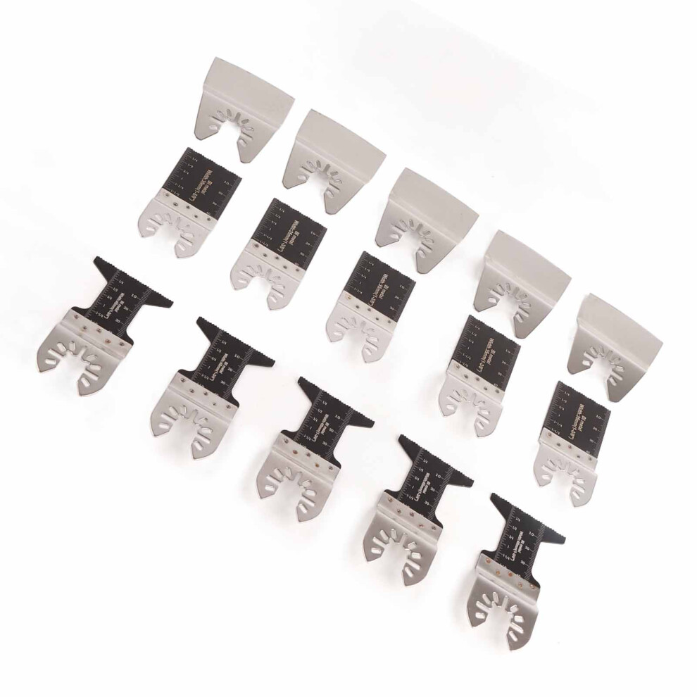 Universal Oscillating Saw Blade Kit 34Mm 45Mm Bimetal For Wood Metal Cutting 9331389889438