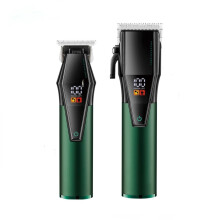 Mens Hair Clippers Set, Professional Cordless Hair Trimmer with Multiple Guide Combs and USB Charging