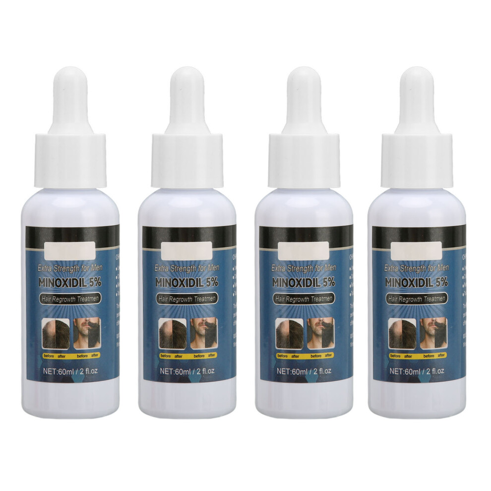 4pcs Hair Growth Serum 60ml | Prevent Hair Loss, Nourish Roots