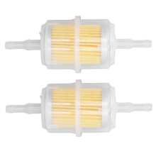 2 Stück Kraftstofffilter, 120 mm Länge, für 170F, 173F, 188F, 192F Kraftgeräte