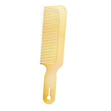 Wide Tooth Metal Hair Comb for Men with Ergonomic Grip, Durable Barber Styling Tool for Thick Hair