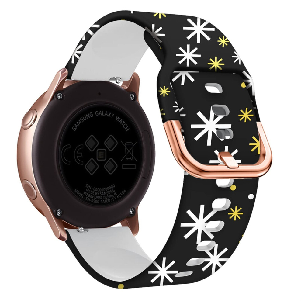 Silicone Watch Band 18Mm Universal Smartwatch Replacement Strap Waterproof Medium Sports Wristband 9771547523567