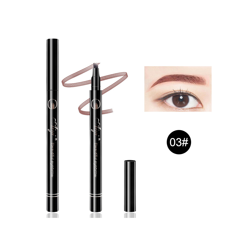 Reach-Tools (3) Waterproof Eyebrow Pencil, 4 Micro Fork Tip