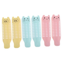 Hair Curlers Set 6Pcs Self Grip Rollers for Big Waves No Heat Styling Lightweight for Travel