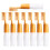 Hair Dye Applicator Bottle with Comb for Precision Root Application, Refillable 8pcs Orange Set 1