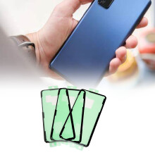 Colla doppia faccia per cover posteriore Galaxy S20 5G G981 G980, adesivo di ricambio
