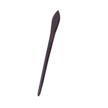 Wood Hair Stick Vintage Chinese Design Handmade Ebony Hairpin for Women Long Hair Secure Hold
