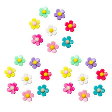 Flower Charm Accessories for Bogg Bags and Simply Southern Tote, Beach Tote Beach Bag Accessories(24PCS)