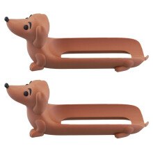 2X Dachshund Tray Dachshund Snack Tray Hot Dog Stand Suitable for Home Restaurant Decoration