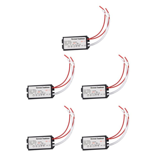 5X 200-250V to 12V Halogen Light Electronic Transformer 50W