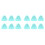 12PCS D-Ring Patch for Inflatable Boat Kayak Dinghy , D-Ring PVC Patch Stand- Paddleboard Canoe Rafting Green 1