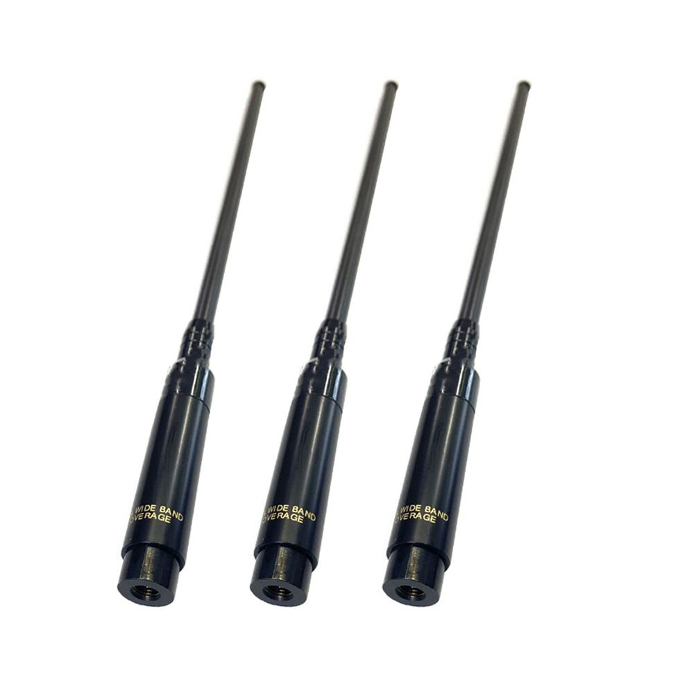 3X Walkie Talkie Antenna 144/ 430Mhz Antenna High Gain Telescopic Antenna Sma-Male Antennas For //Tyt 6031808999245