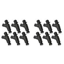 Set of 12 Fuel Injectors A1120780049 0280155742 for CLK320 E320 C280 ML320 3.2L 2.8L V6 1998-2000