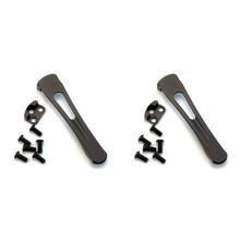 Clip de Bolsillo Trasero Integrado de Aleación de Titanio CNC de 2 Piezas para C81, C223, para 3, Accesorios para Cuchillos