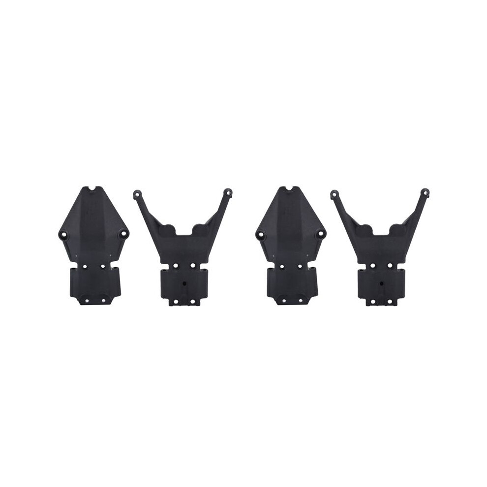 2X Front And Rear Gearbox Mount For Slash 4X4 Vxl Remo Hobby 9Emo Huanqi 727 1/10 Rc Car Spare Parts Upgrades 6034188208389
