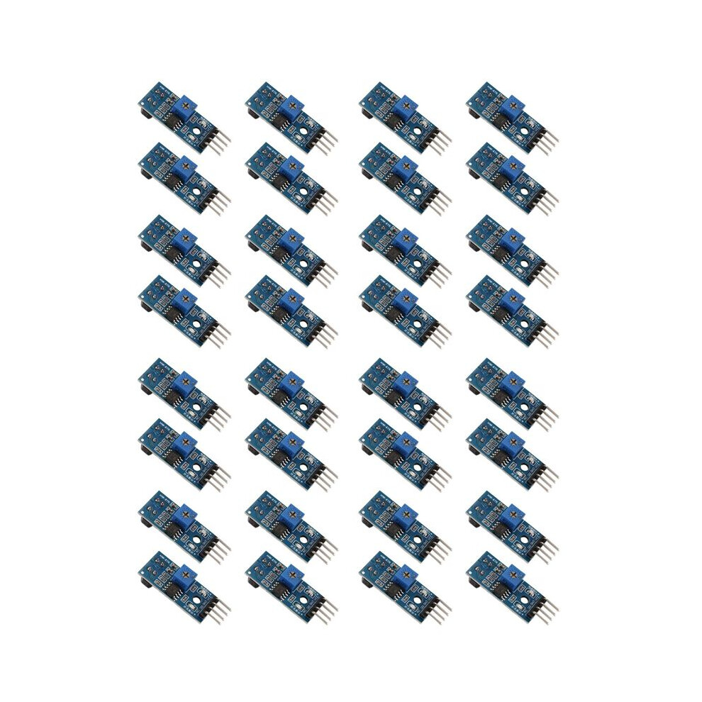 32Pcs Tcrt5000 Infrared Reflective Sensor Ir Photoelectric Barrier Track Module For Car Robot 6033541743413