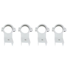 4X KU Band LNB Holder for Satellite Dishes 20mm Plastic Bracket, for Multiple Dish Sizes