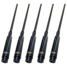 5X Walkie Talkie Antenna 144/ 430MHz Antenna High Gain Telescopic Antenna SMA-Male Antennas for //TYT