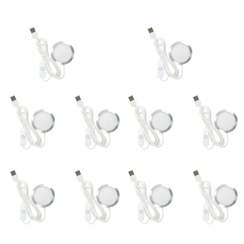 10X DIY LED Lamp Kit: Only Hardware Accessories NO 3D Printed Parts, -Efficient Custom Lighting Project
