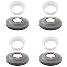 4X 6DCT450 MPS6 Transmission Seal Cover with Sleeve for Mondeo Powershift Seal Cover 1684808