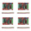 4X  6-60V 400W BLDC Three Phase  Brushless Motor Controller PWM Hall Motor Control Driver Board 12V 24V 48V 1