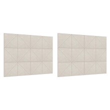 24 Pack Acoustic Panels, 12 X 12Inch Decorative Soundproofing Panels, Wall and Ceiling Acoustical Panels Shallow