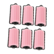 Hair Rollers Set 6pcs Large Soft Foam Curlers No Heat Styling for Overnight Comfortable Curls