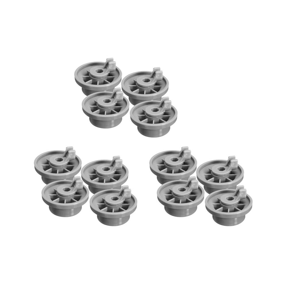 Photos - Tap Hidden Part 12 X Dishwasher Lower Basket Rail Wheels for Neff & Grey 165314
